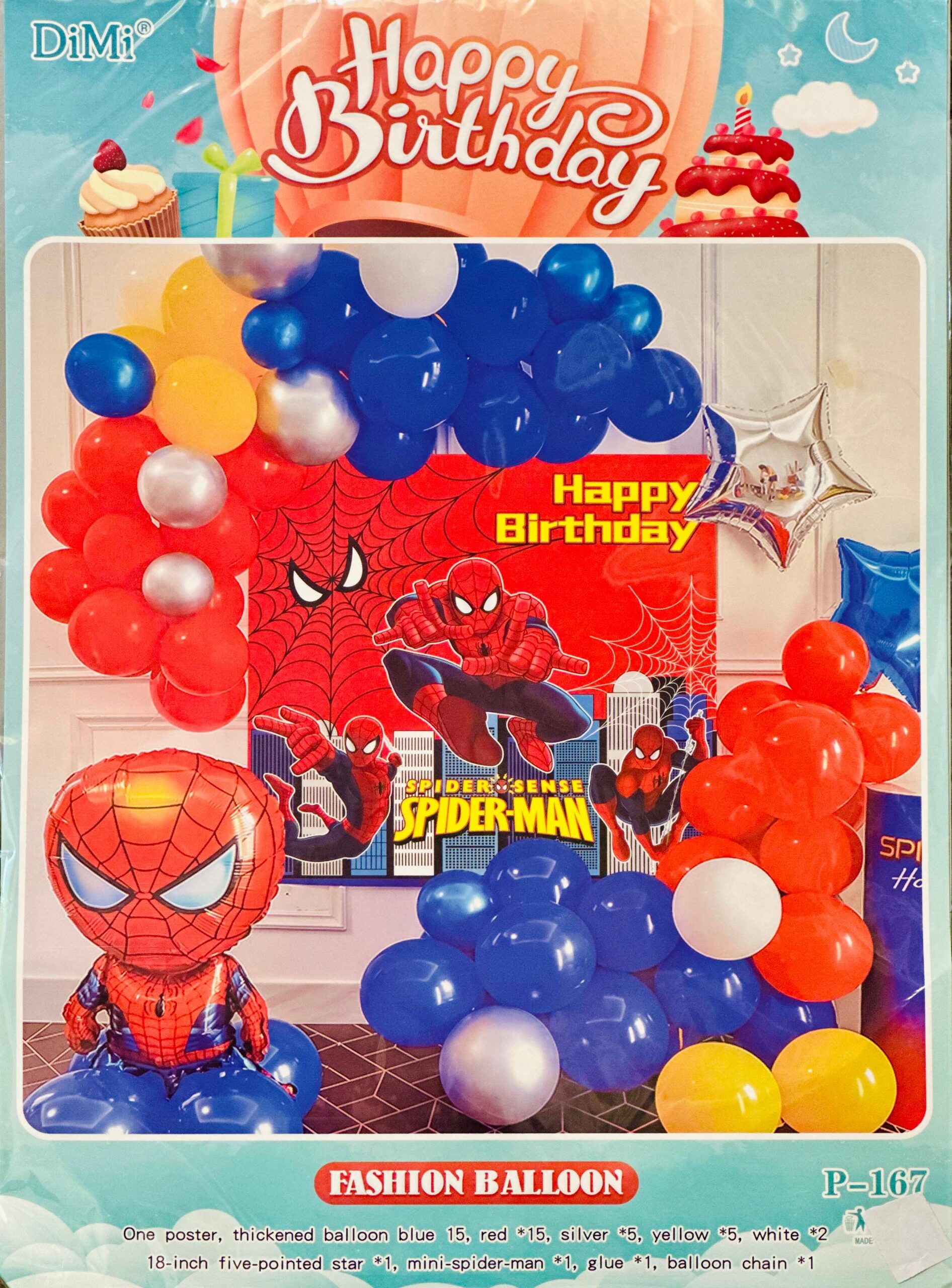 Spider Man theme birthday