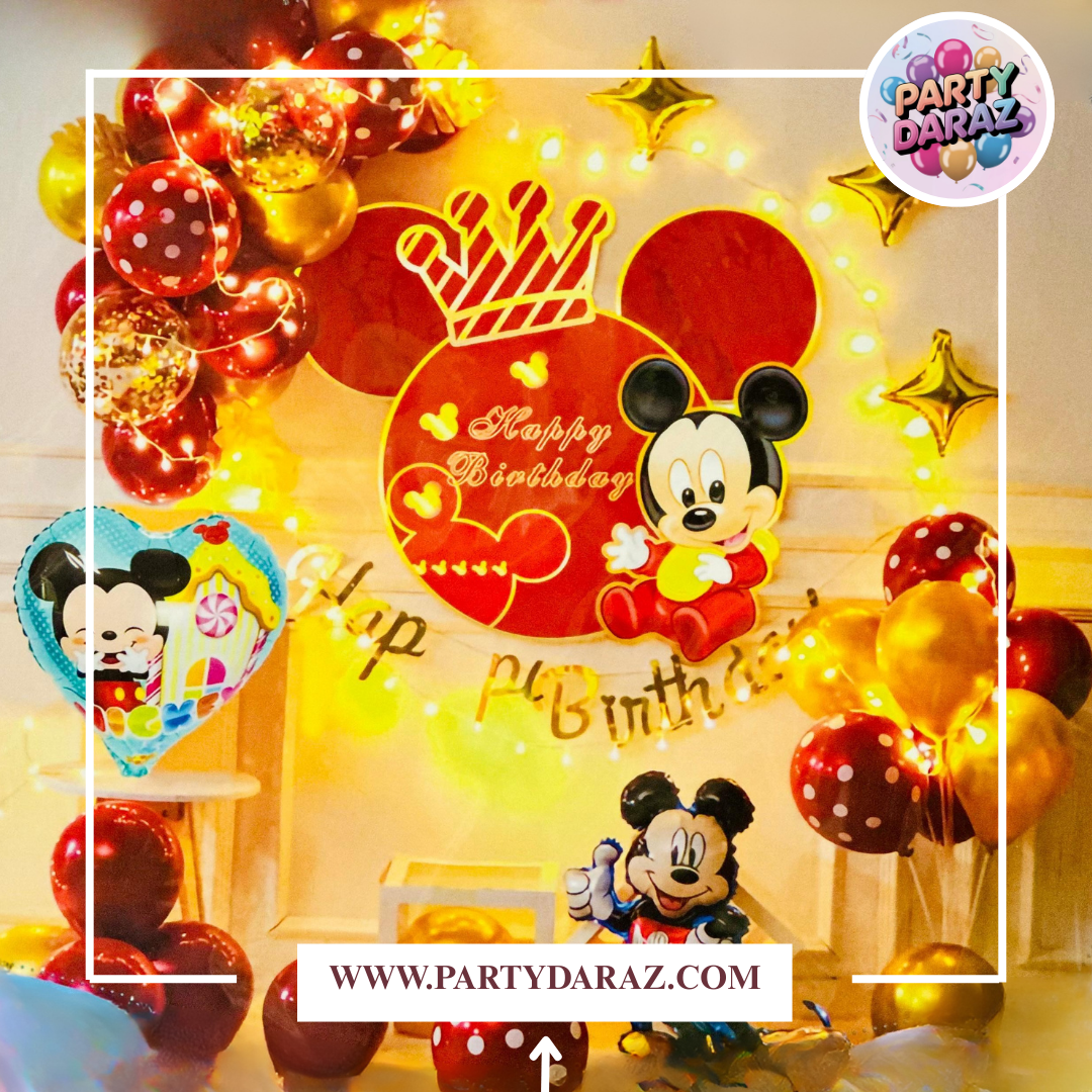 Mickey Mouse Birthday Theme