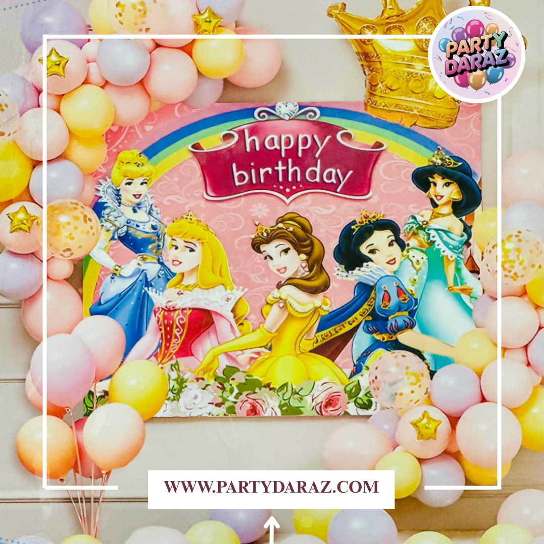 princess birthday theme