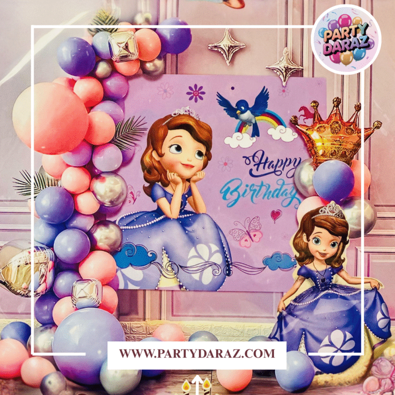 sofia theme birthday party