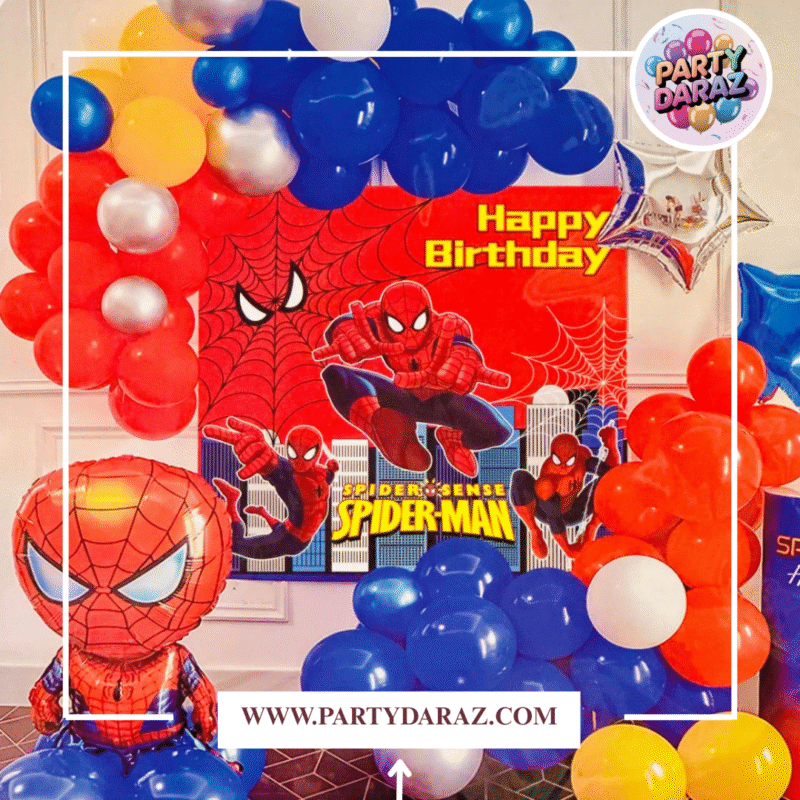 Spider Man theme birthday