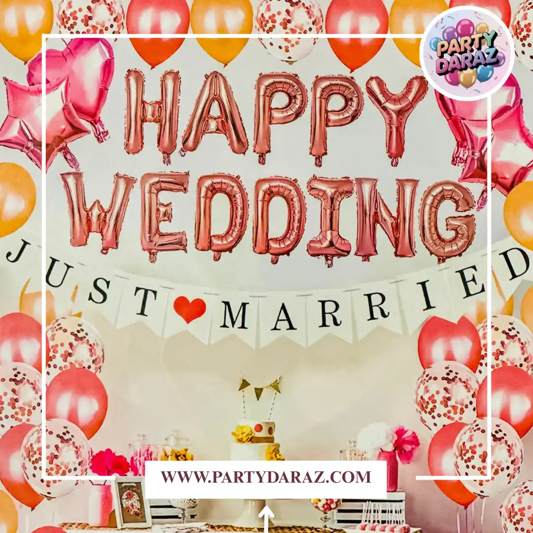 Happy Wedding Decoration